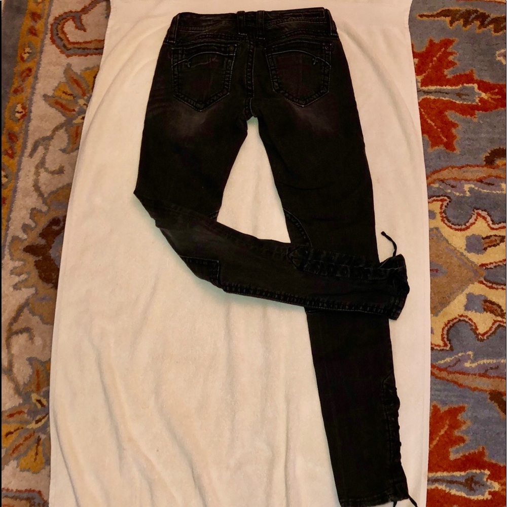 Rock Revival Elle black wash rocker skinny jean - Picture 14 of 14